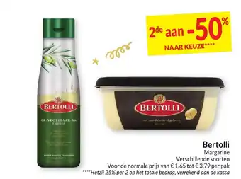 Intermarché BERTOLLI Margarine aanbieding