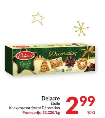 Intermarché Delacre Etoile 90 g aanbieding