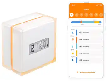 Coolblue Netatmo thermostaat + 1 radiatorknop aanbieding