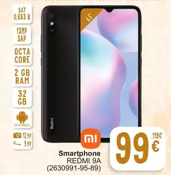 Cora Smartphone REDMI 9A 6.5" aanbieding
