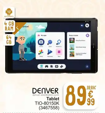 DENVER Tablet TIO-80150K