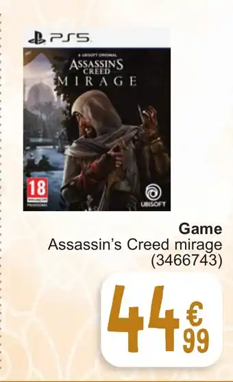 Cora Game Assassin's Creed mirage aanbieding