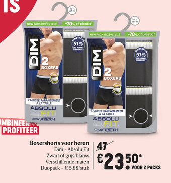 Delhaize Boxershorts voor heren aanbieding
