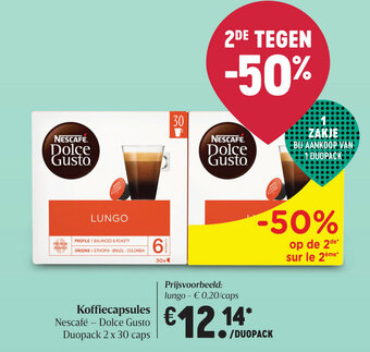 Delhaize Koffiecapsules aanbieding