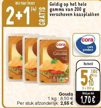 Cora Gouda aanbieding