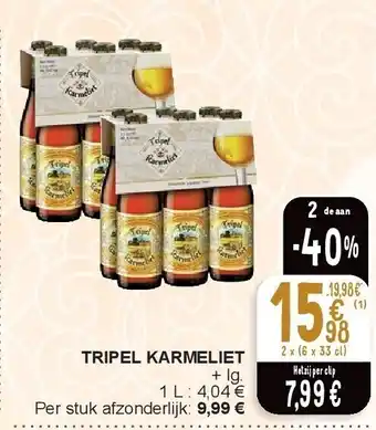 Cora Tripel karmeliet aanbieding