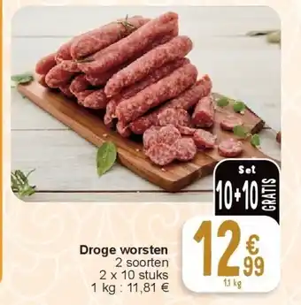 Cora Droge worsten aanbieding