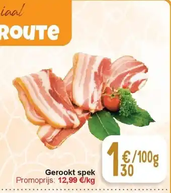 Cora Gerookt spek aanbieding