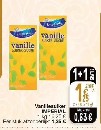 Cora Vanillesuiker imperial aanbieding