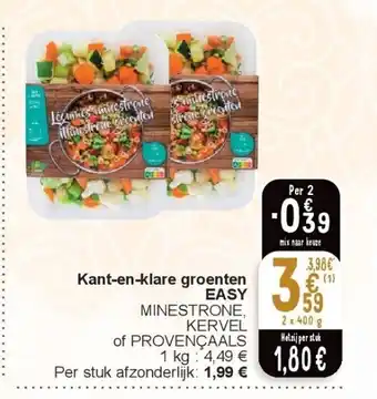 Cora Kant-en-klare groenten easy aanbieding