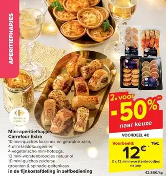 Carrefour Mini-aperitie apjes carrefour extra aanbieding