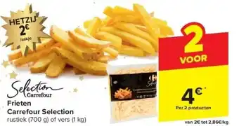 Carrefour Frieten carrefour selection aanbieding
