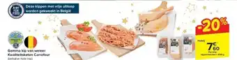 Carrefour Gamma kip van weleer kwaliteitsketen carrefour aanbieding