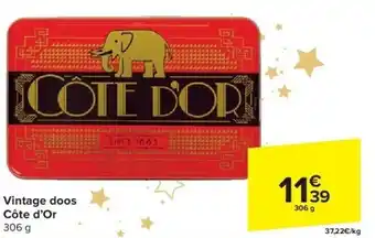 Carrefour Vintage doos côte d’or aanbieding