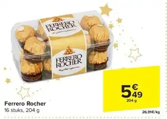 Carrefour Ferrero rocher aanbieding