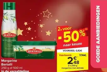 Carrefour Margarine bertolli aanbieding