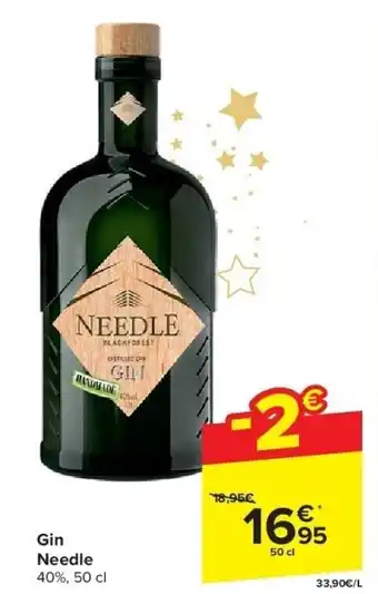 Carrefour Gin needle aanbieding