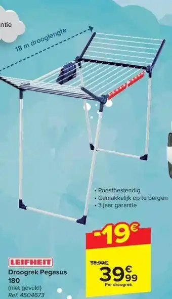 Droogrek pegasus 180