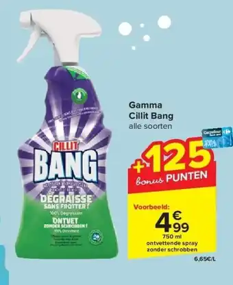 Carrefour Gamma cillit bang aanbieding