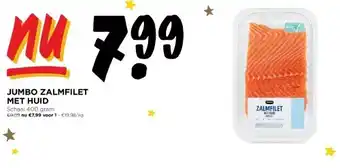 Jumbo Jumbo zalmfilet met huid aanbieding