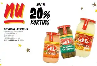 Jumbo Devos & lemmens aanbieding