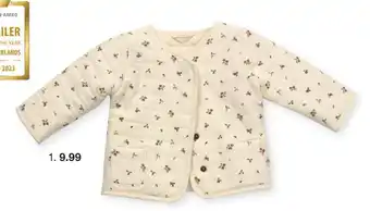 Zeeman Newborn jas aanbieding