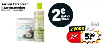 Kruidvat Yari en yari green haarverzorging aanbieding