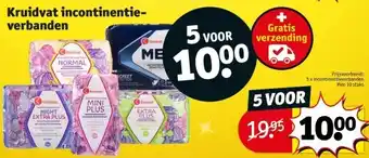 Kruidvat Kruidvat incontinentieverbanden aanbieding