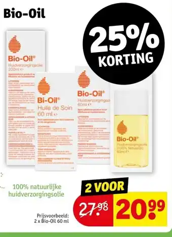 Kruidvat Bio-oil aanbieding