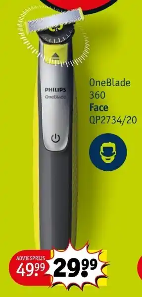 Kruidvat Oneblade 360 aanbieding