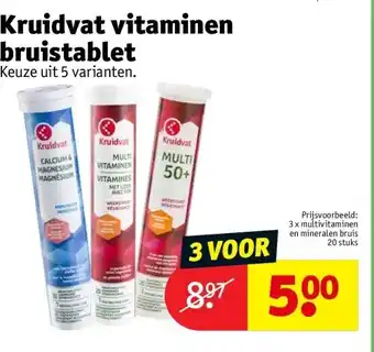 Kruidvat vitaminen bruistablet