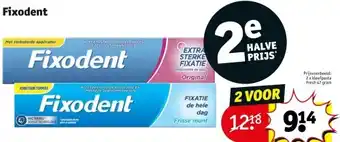Kruidvat Fixodent aanbieding
