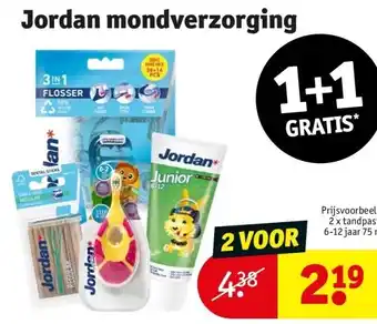 Kruidvat Jordan mondverzorging aanbieding