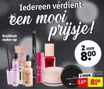 Kruidvat Kruidvat make-up aanbieding
