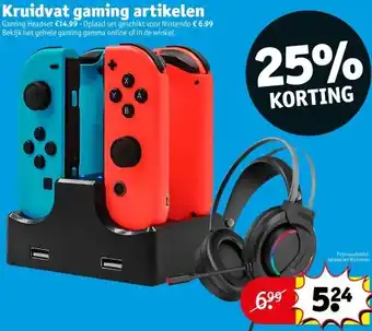 Kruidvat Kruidvat gaming artikelen aanbieding