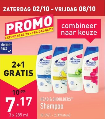 ALDI Head & Shoulders Shampoo aanbieding