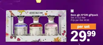 Buss gin n o509 giftpack