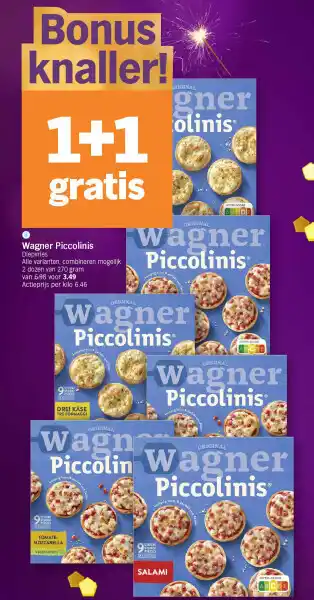 Albert Heijn Wagner piccolinis aanbieding