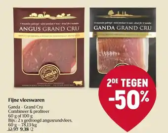 Delhaize Fijne vleeswaren aanbieding