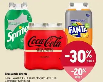 Delhaize Bruisende drank aanbieding
