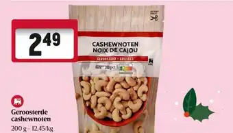 Geroosterde cashewnoten
