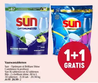 Delhaize Vaatwastabletten aanbieding