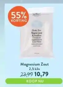 Holland & Barrett Magnesium zout 2.5 kilo aanbieding