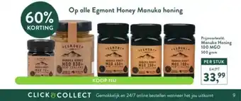 Holland & Barrett Manuka honing 100 mgo 500 gram aanbieding
