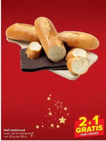 Carrefour Half stokbrood aanbieding