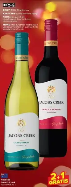Carrefour Australië jacob’s creek aanbieding