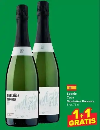 Carrefour Spanje cava montañas rocosas aanbieding