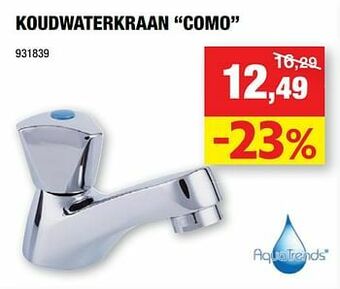 Hubo Koudwaterkraan como aanbieding