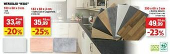 Hubo Werkblad w303 aanbieding