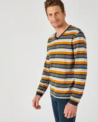 Damart Pyjama maille jersey recyclée thermolactyl aanbieding